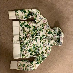 Cabi floral sweatshirt.